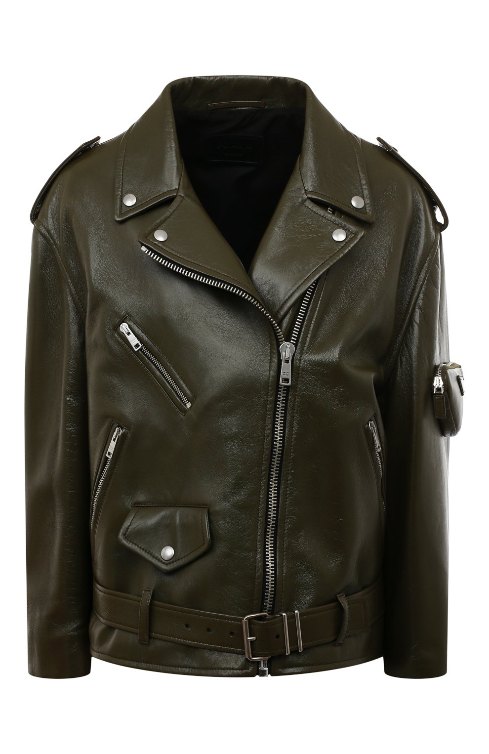 Кожаная куртка PRADA, арт. 58A081-1ZFE-F0161, фото 1