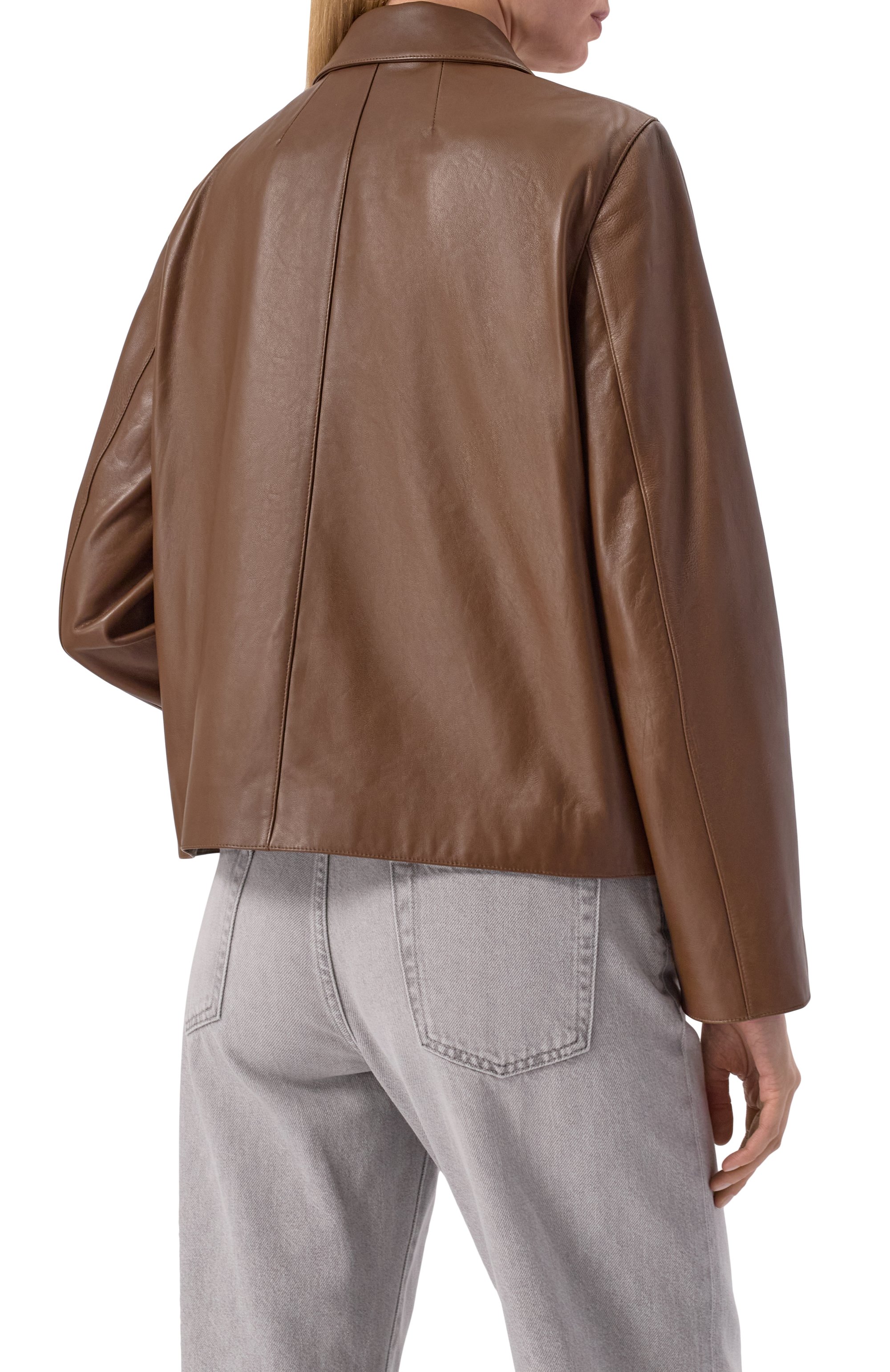 Кожаная куртка THEORY, арт. P0100405, фото 4