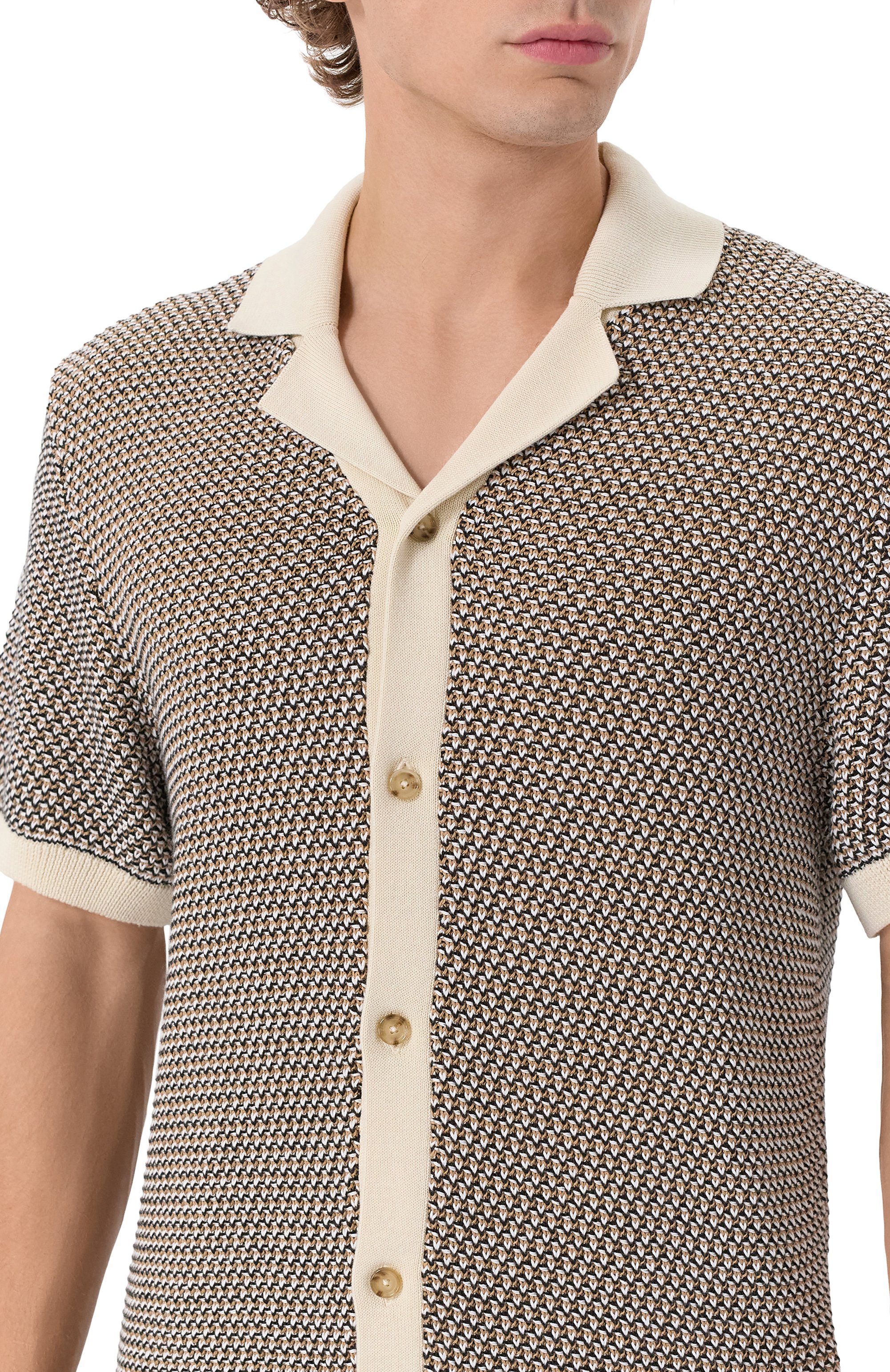 Хлопковая рубашка BOSS, арт. 50543163, фото 5