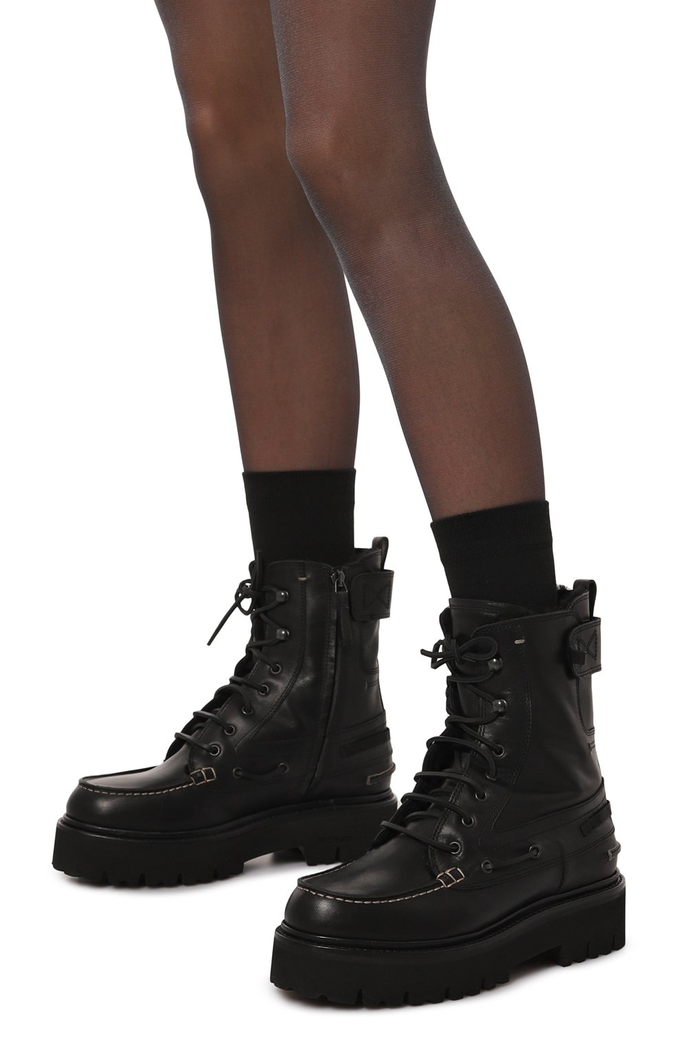 Кожаные ботинки PREMIATA, арт. M6880/ISE0+M0NT0NE, фото 3