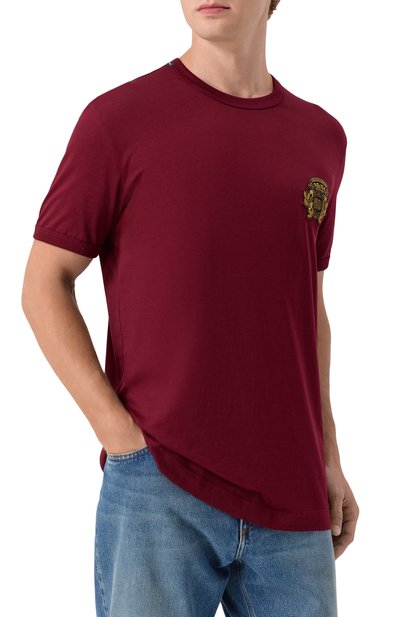 Хлопковая футболка DOLCE & GABBANA, арт. G8PV1Z/G7PJ5, фото 3