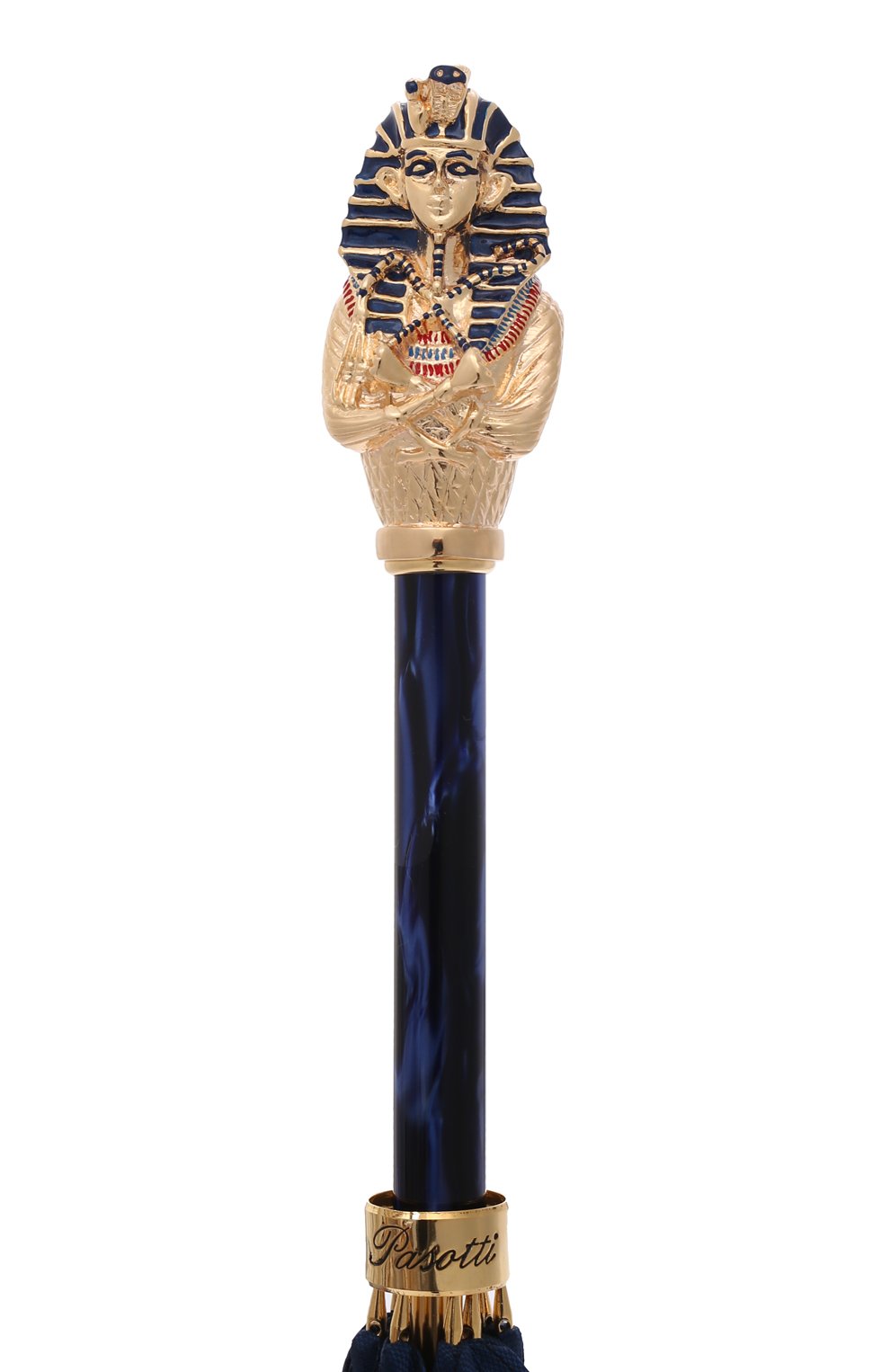 Зонт-трость PASOTTI OMBRELLI темно-синего цвета по цене 48300 руб., арт. 479/RAS0 0XF0RD/8/K68, фото 5 Зонт-трость PASOTTI OMBRELLI, арт. 479/RAS0 0XF0RD/8/K68, фото 5