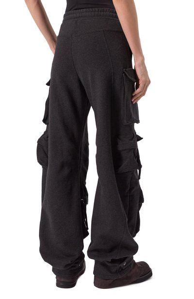 Хлопковые брюки-карго THE ATTICO, арт. 250WCP00260/JJF007AA, фото 4