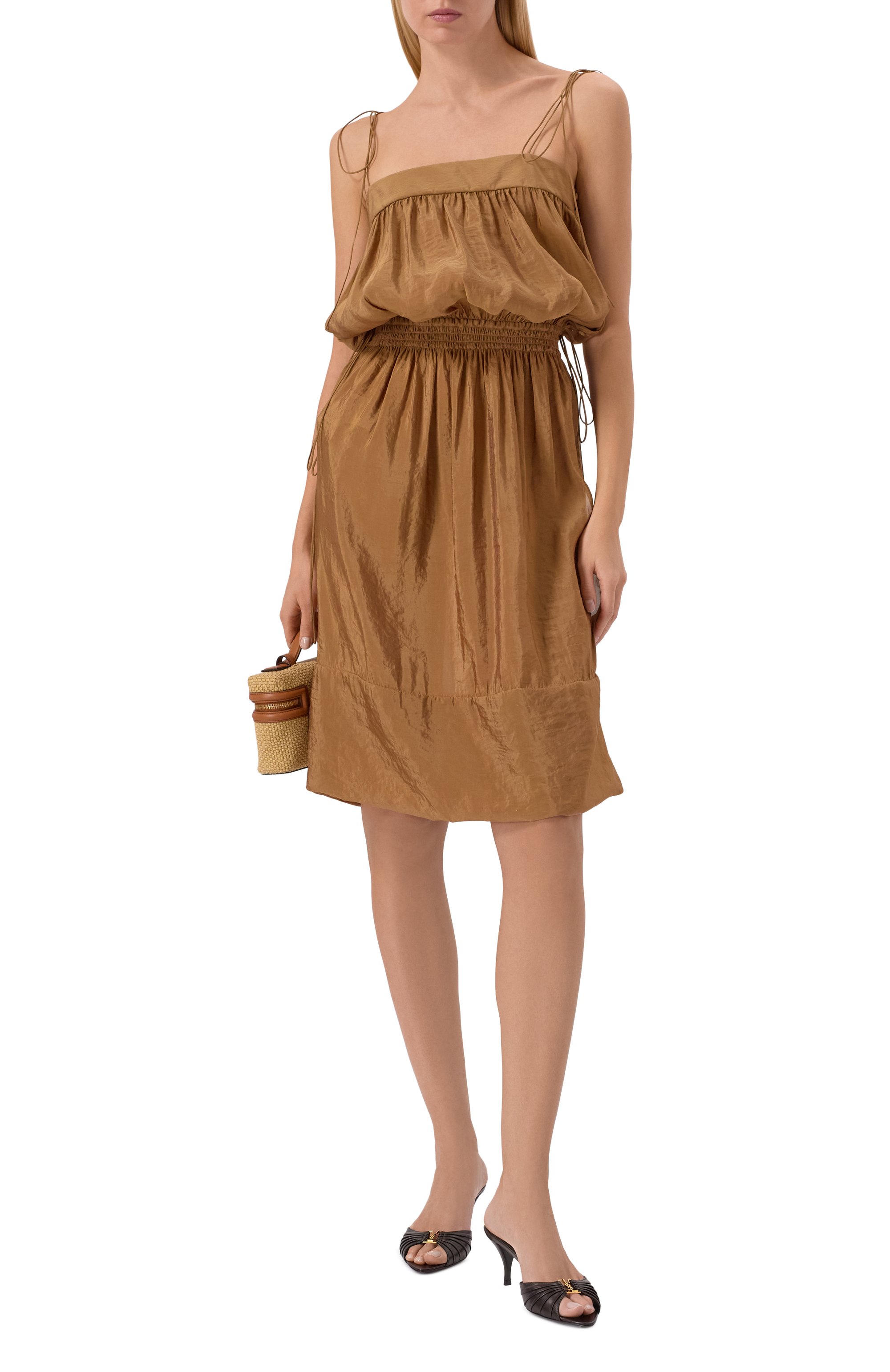 Кожаные мюли babylone 60 SAINT LAURENT, арт. 861121/AAF2R, фото 3