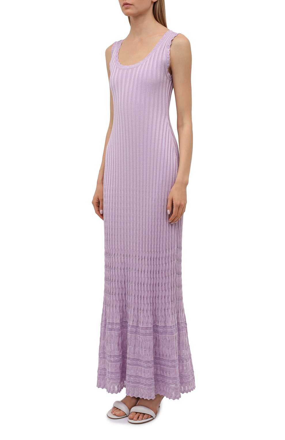 Платье из хлопка и вискозы M MISSONI, арт. 2DG00571/2K008G, фото 3