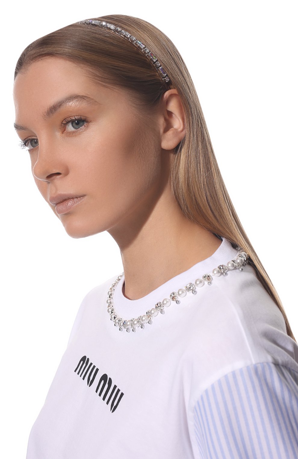 Ободок для волос MIU MIU, арт. 5JH077-2DMZ-F0Z2D, фото 2