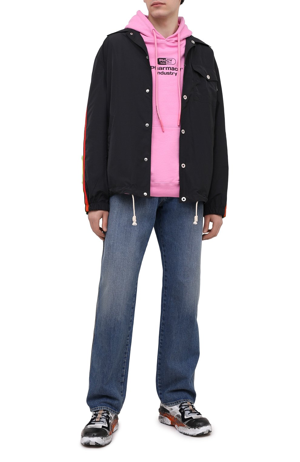 Хлопковое худи PHARMACY INDUSTRY, арт. PHM200, фото 2