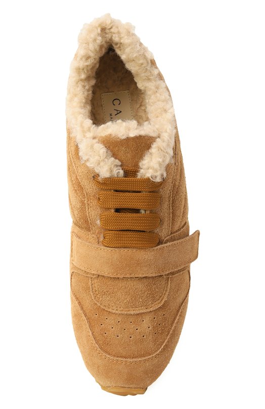 Замшевые кроссовки Casadei 2J919A0111VEL0U Коричневый  2J919A0111VEL0U Фото 6