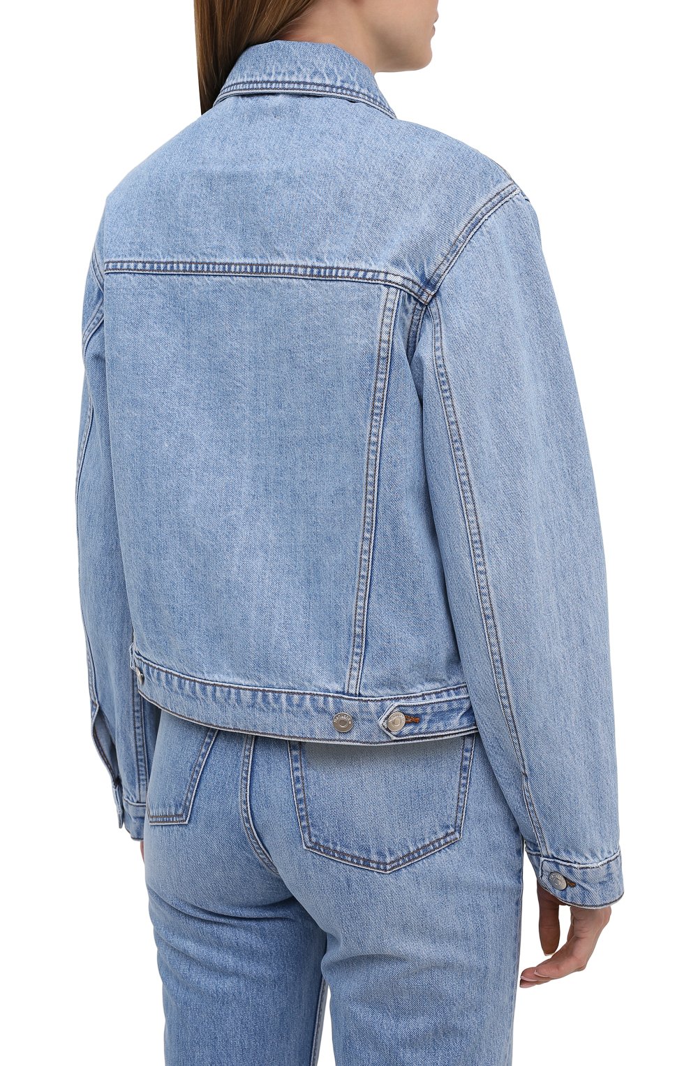 Куртка NANUSHKA, арт. MAREN_LIGHT BLUE_RIGID DENIM, фото 4