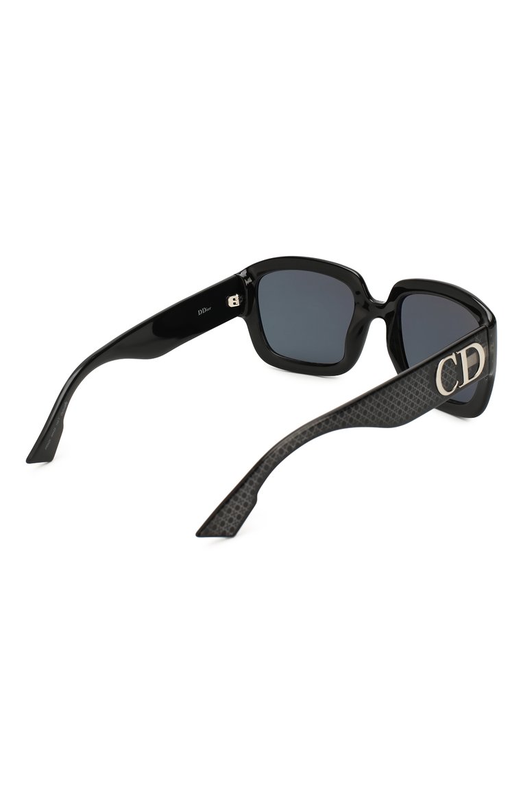 Женские солнцезащитные очки DIOR EYEWEAR черного цвета, арт. DDI0R PRN | Фото 4 (Статус проверки: Проверена категория, Проверено; Тип очков: С/з; Региональные ограничения белый список (Axapta Mercury): RU, Не проставлено; Материал сплава: Проверено; Нос: Не проставлено)