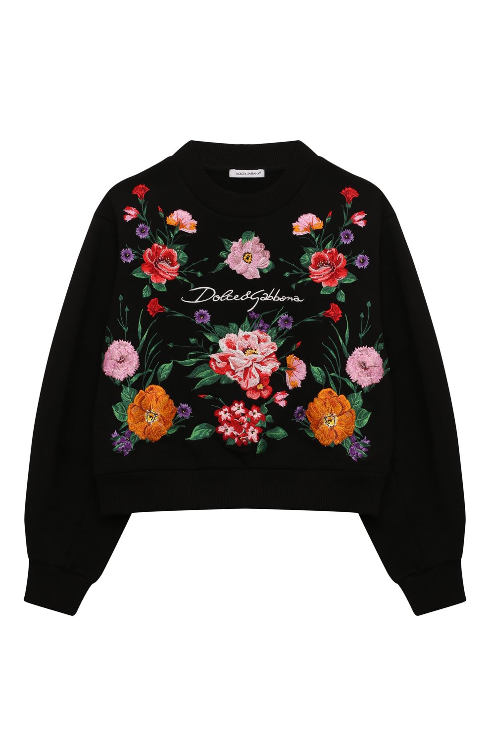 Хлопковый свитшот DOLCE & GABBANA, арт. L5JWAW/G7N2S/8-14, фото 1