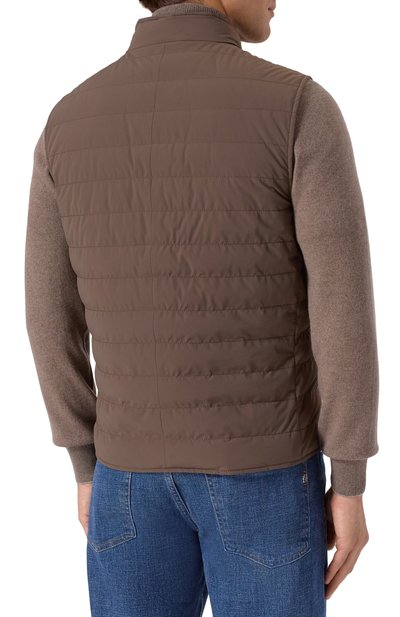 Пуховый жилет BRUNELLO CUCINELLI, арт. MM4911711, фото 4