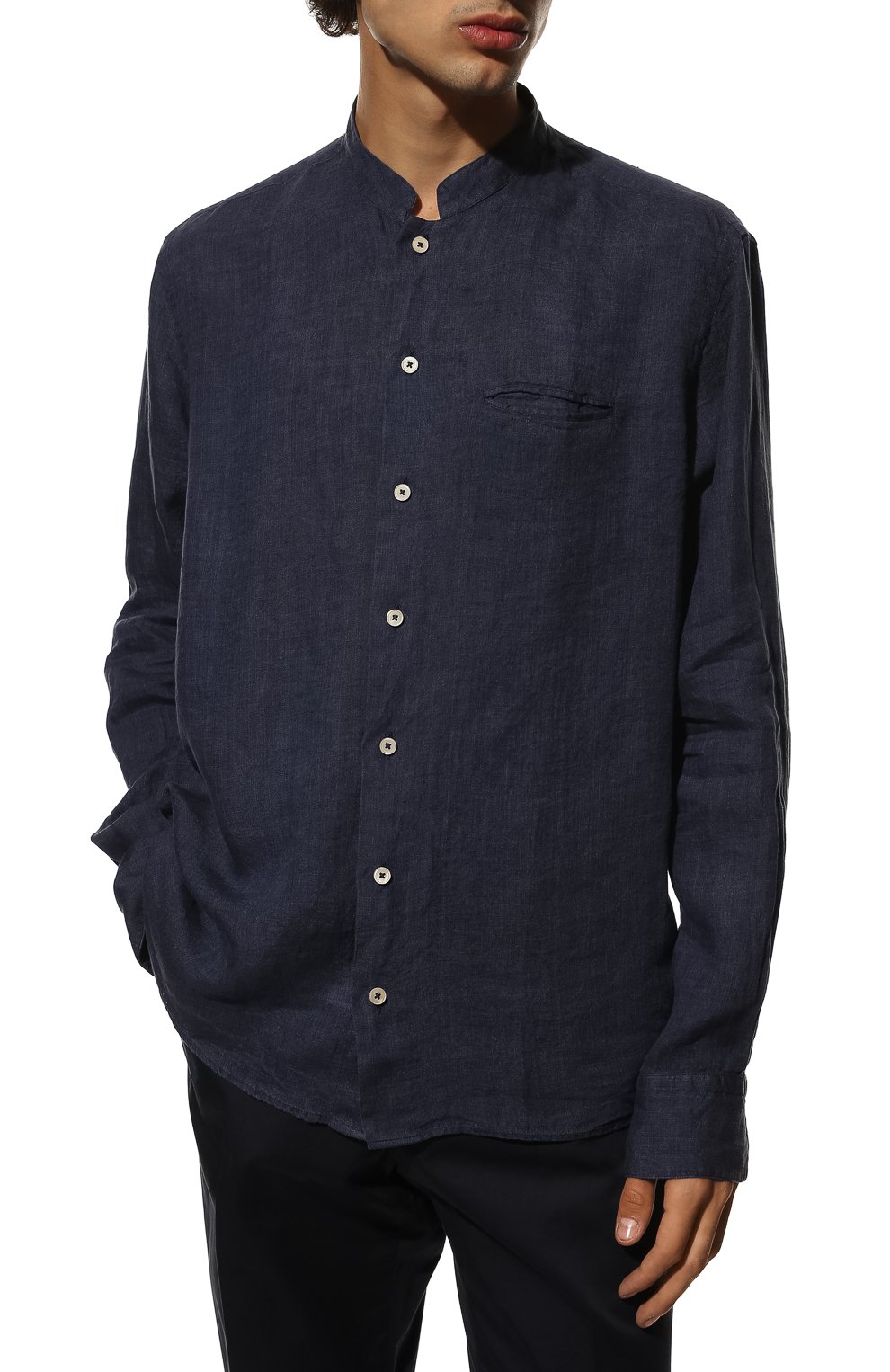 Льняная рубашка ALESSANDRO GHERARDI, арт. P0RTER/6867, фото 3