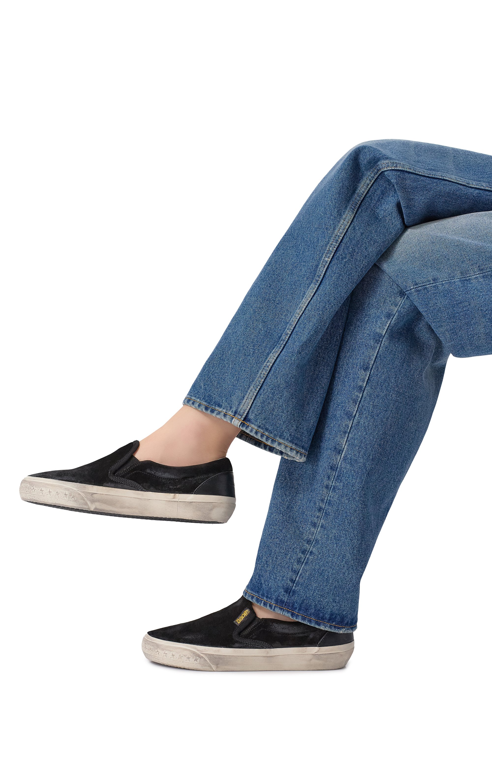 Замше�вые слипоны vce penstar GOLDEN GOOSE DELUXE BRAND, арт. GWF00306.F006949, фото 3