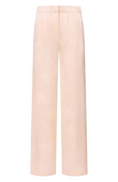 Женские шелковые брюки MVST, арт. M26.2PW.T012/F126 FL0RAL JACQUARD