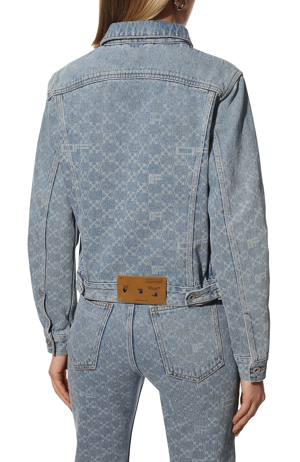 Джинсовая куртка OFF-WHITE, арт. 0WYE012S22DEN002, фото 4