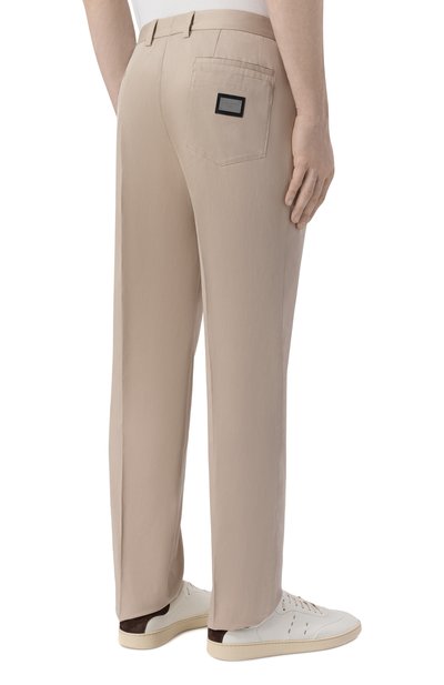 Хлопковые брюки DOLCE & GABBANA, арт. GVB6ET/GK302, фото 4