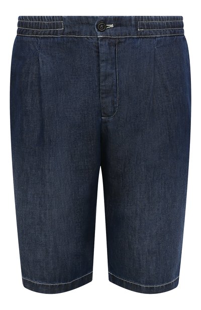 Шорты из хлопка и льна PAUL&SHARK, арт. 23414127, фото 1