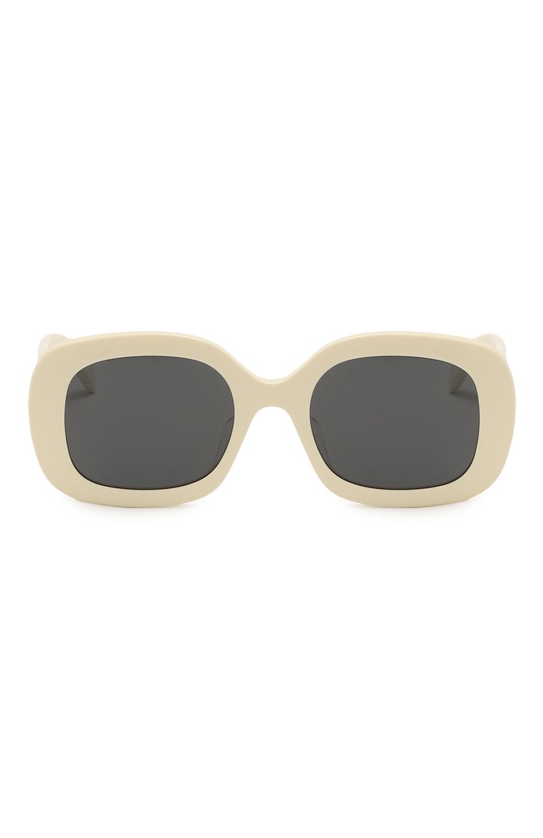 Женские солнцезащитные очки CELINE EYEWEAR белого цвета, арт. CL40262U 25A | Фото 3 (Нос: Не проставлено; Региональные ограничения белый список (Axapta Mercury): Не проставлено; Тип очков: С/з; Материал: Пластик; Очки форма: Квадратные; Оптика Гендер: оптика-женское)