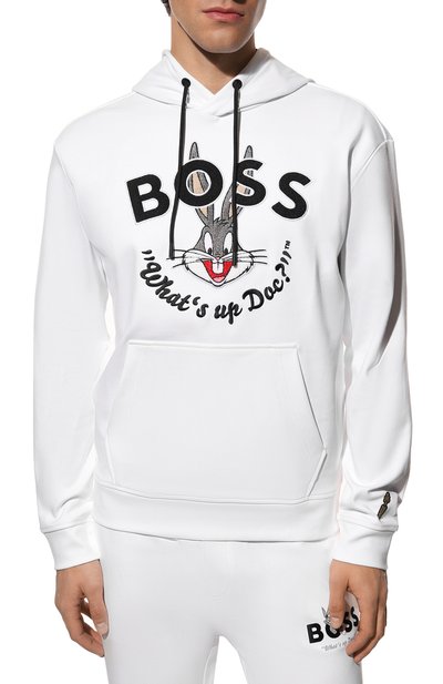 Хлопковое худи looney tunes x boss BOSS, арт. 50486315, фото 3