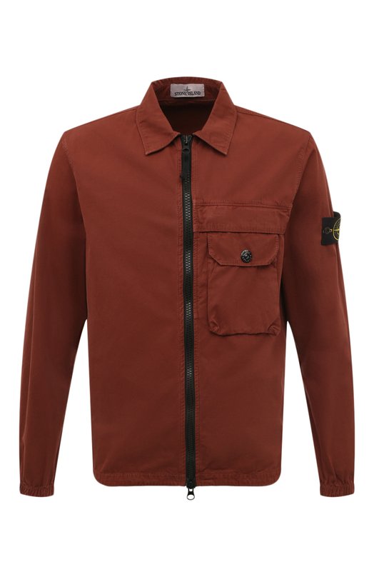 Хлопковая куртка-рубашка Stone Island