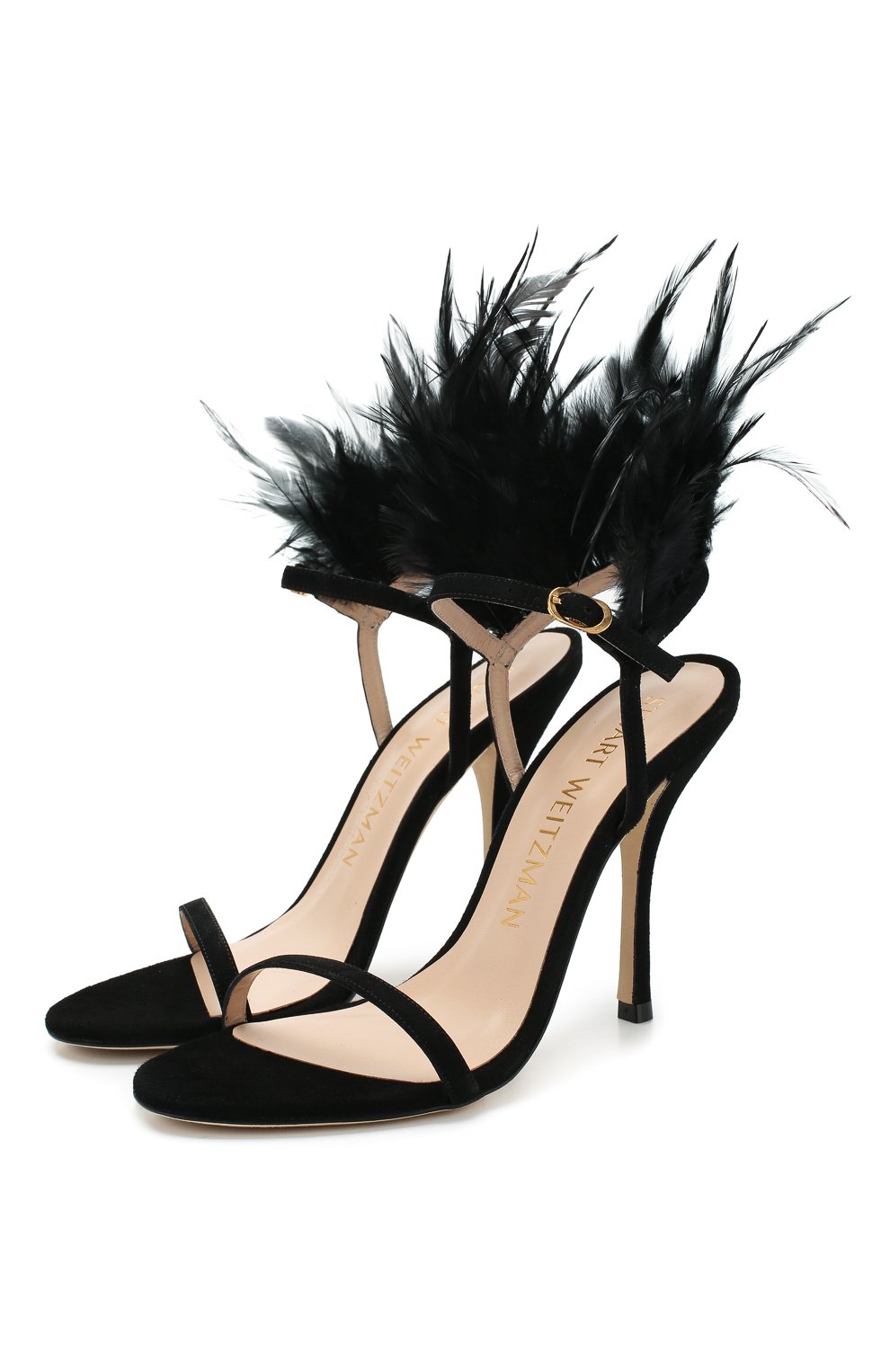 Замшевые босоножки STUART WEITZMAN, арт. S4982, фото 1