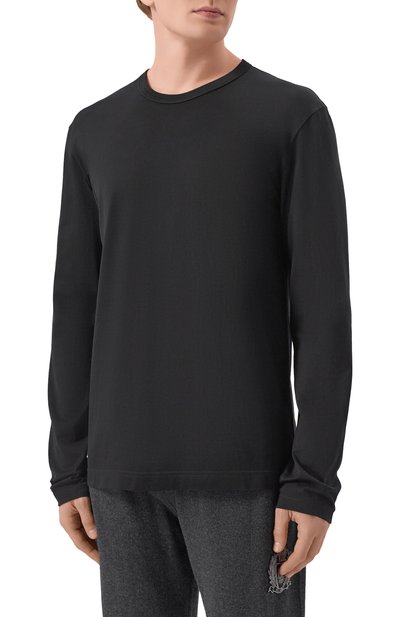 Хлопковый лонгслив DOLCE & GABBANA, арт. G8PV0T/FU7EQ, фото 3