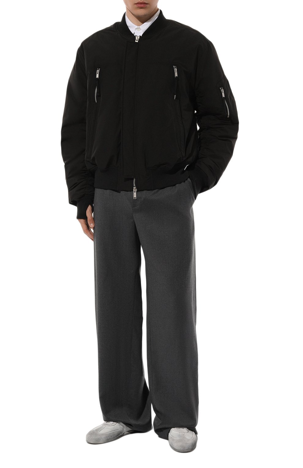 Кожаные кеды sami ANN DEMEULEMEESTER, арт. 2402-M-N09-LT144-001, фото 2