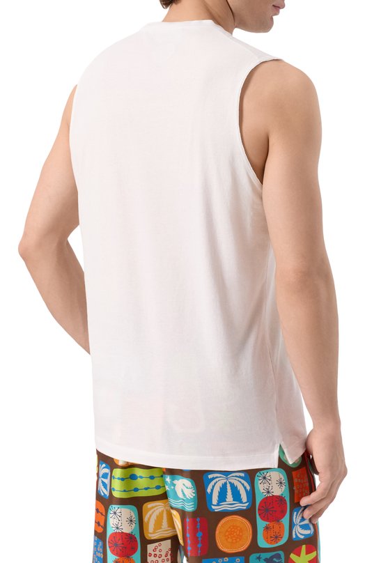Хлопковая майка Dsquared2 S78GD0102/S24379 Белый  S78GD0102/S24379 Фото 4