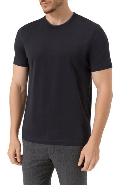 Хлопковая футболка CORNELIANI, арт. 26G571-2625022, фото 3