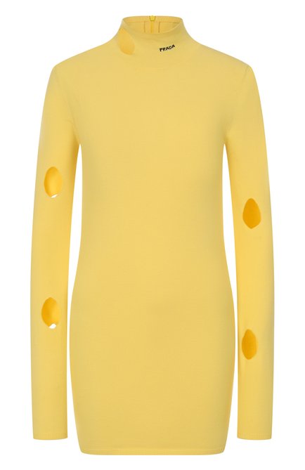 Женская водолазка из вискозы PRADA, арт. P26409-1YRO-F065Y