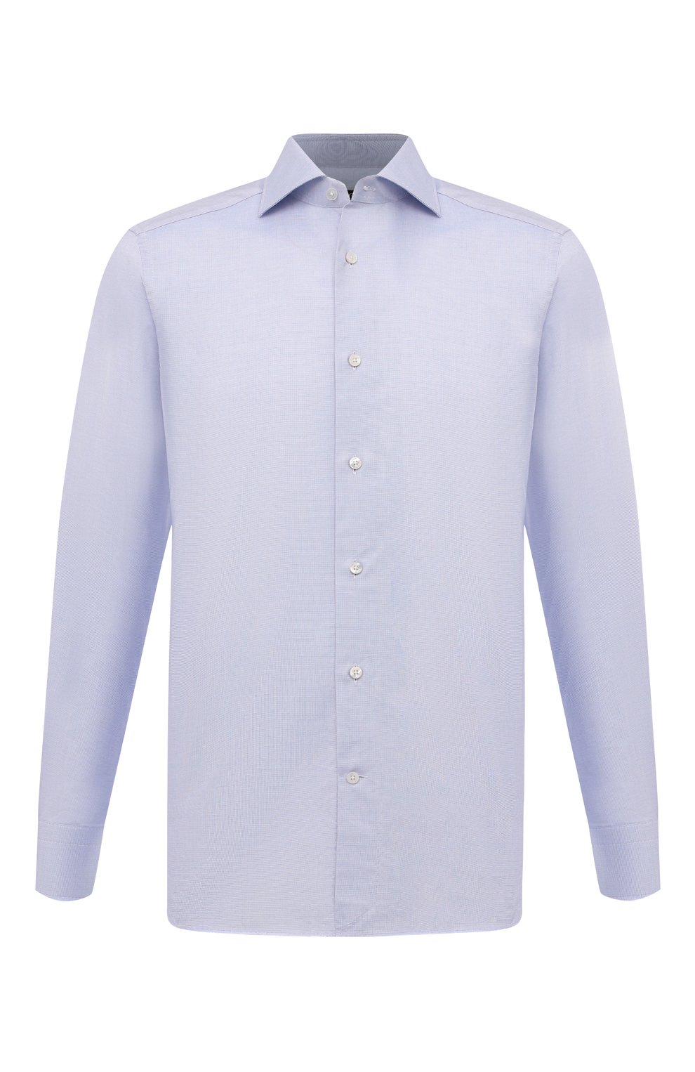 Хлопковая сорочка ZEGNA, арт. 701622A7/9MS0BA, фото 1