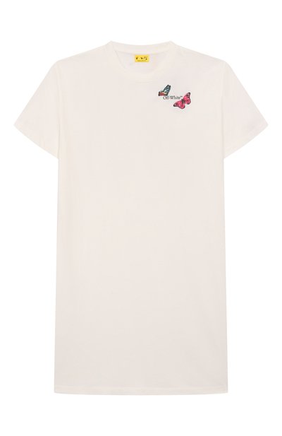 Хлопковое платье OFF-WHITE, арт. 0GDB030S25JER003/12+, фото 1