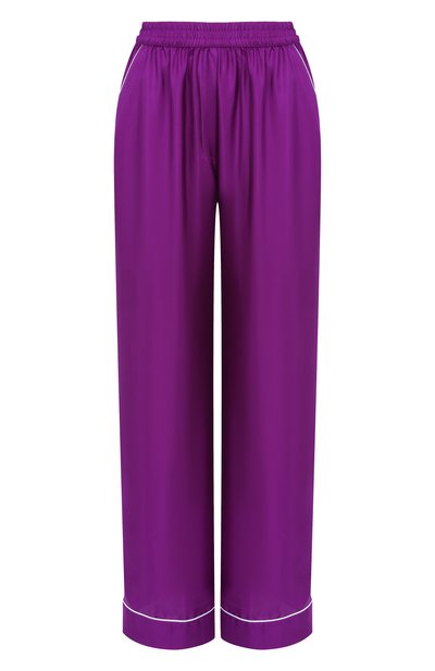 Женские шелковые брюки DOLCE & GABBANA, арт. FTAMPT/FU10S