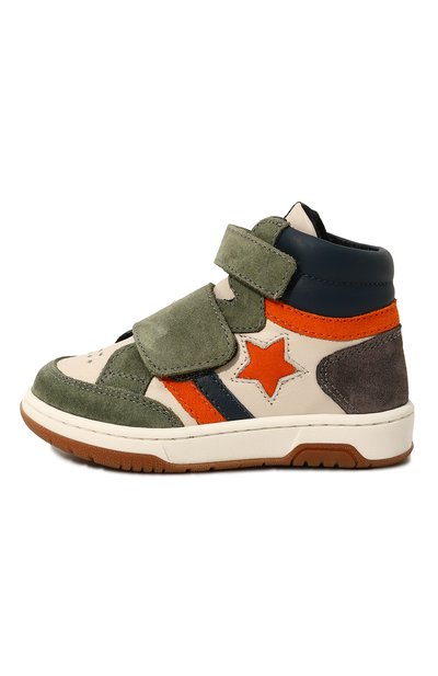 Высокие кеды из кожи WALKEY, арт. Y1B9-42583-1579A520/20-24, фото 2