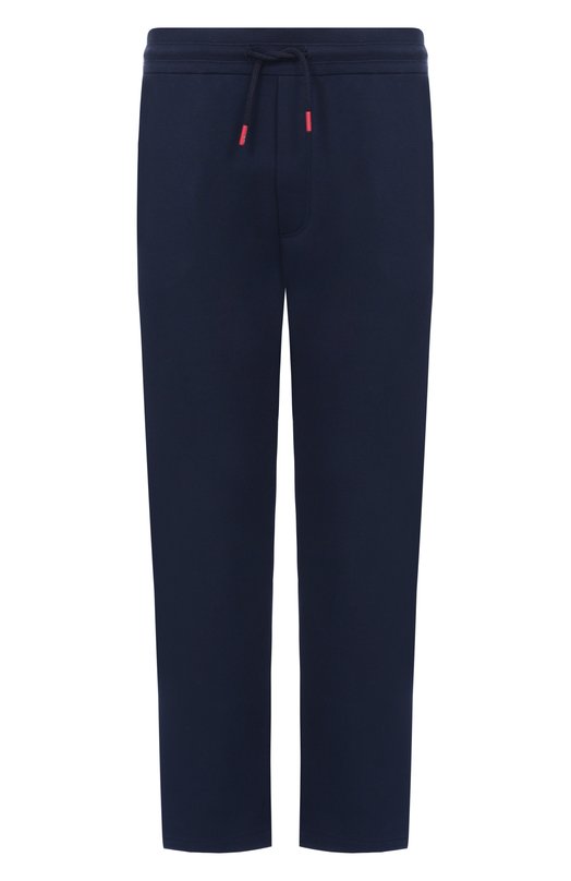 Хлопковые брюки Kiton UMKY02303 Синий UMKY02303