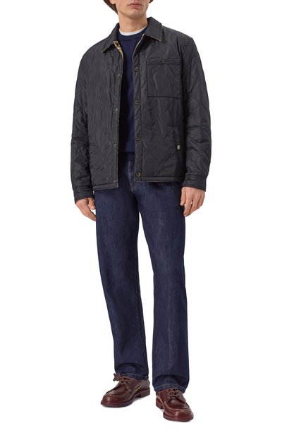 Кожаные топсайдеры BURBERRY, арт. 8120713, фото 2