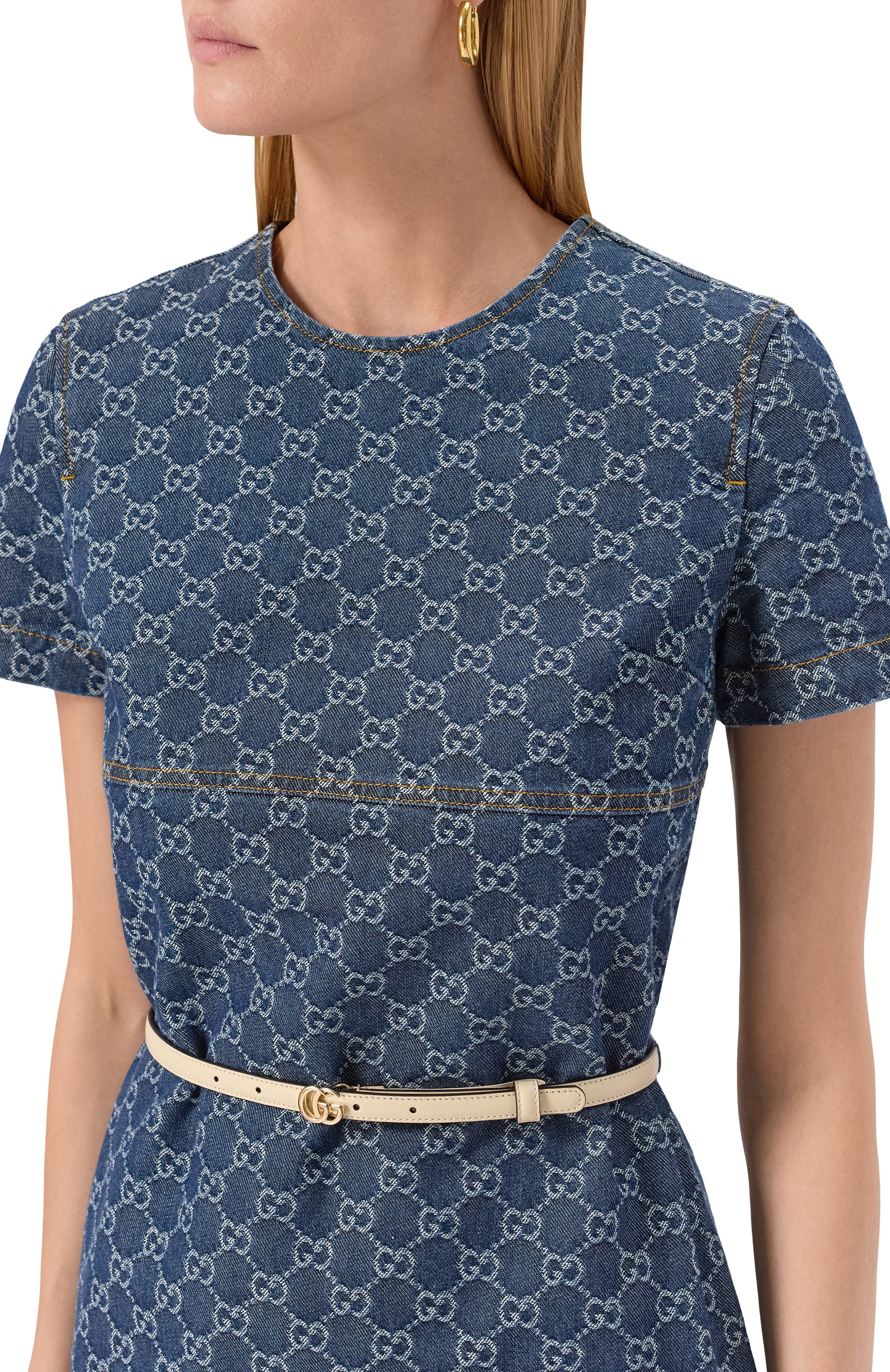 Джинсовое платье GUCCI, арт. 818219/XDC9H, фото 4