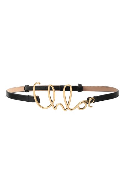 Женский кожаный ремень CHLOÉ, арт. CHC24AC066SFB