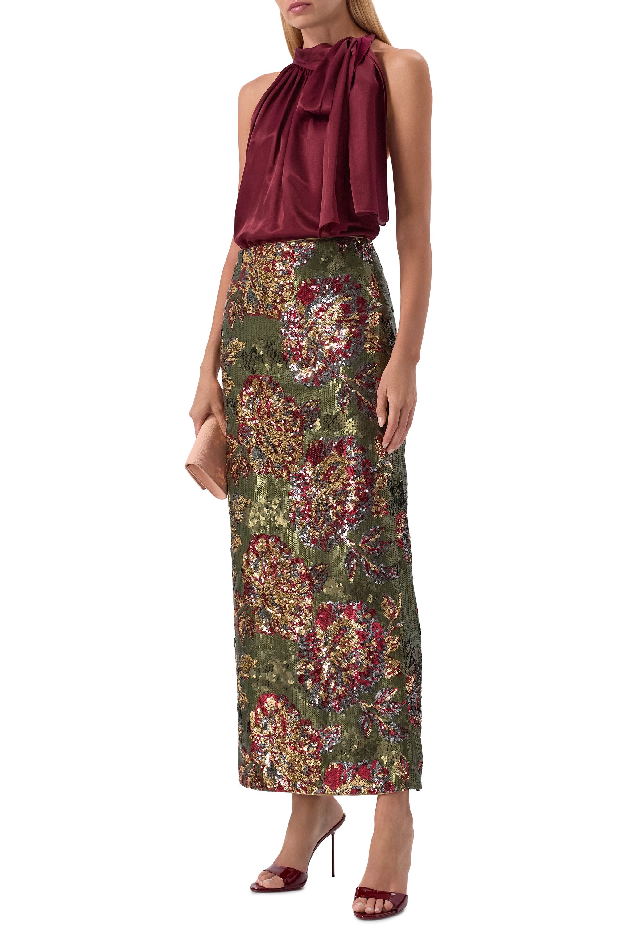 Юбка с отделкой пайетками LEFFERS, арт. 17\2.52.4.16.18, фото 2