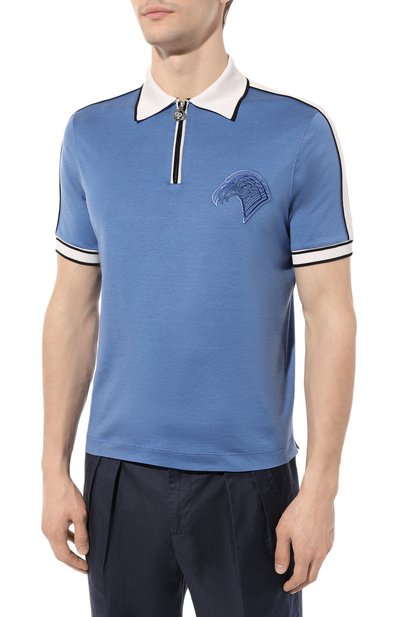 Поло из шелка и хлопка STEFANO RICCI, арт. K818919P31/T23271, фото 3