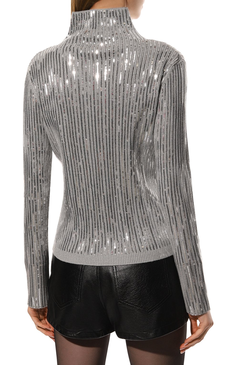 Пуловер с отделкой пайетками PINKO, арт. 1G17ZC-A01Y, фото 4