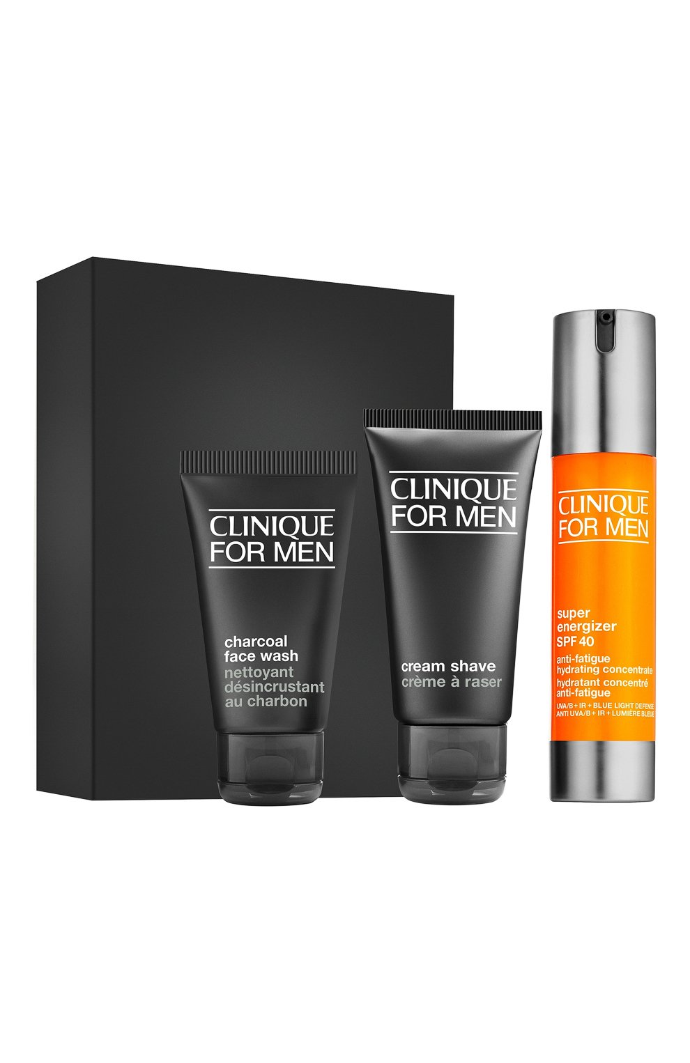 Набор для бритья и увлажнения anti-fatigue CLINIQUE бесцветного цвета по цене 2880 руб., арт. KGP2-01, фото 1 Набор для бритья и увлажнения anti-fatigue CLINIQUE, арт. KGP2-01, фото 1