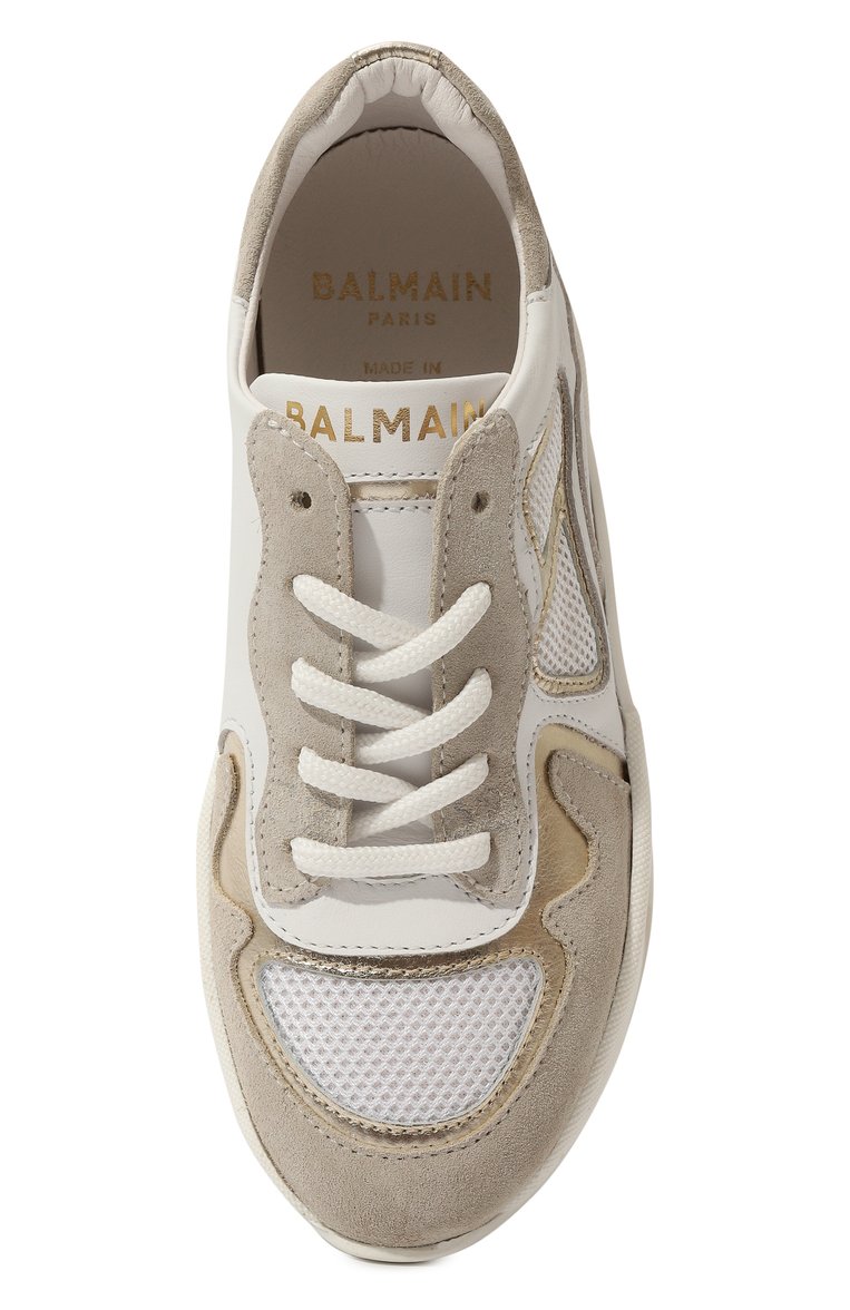 Кожаные кроссовки BALMAIN, арт. BT0P86, фото 1