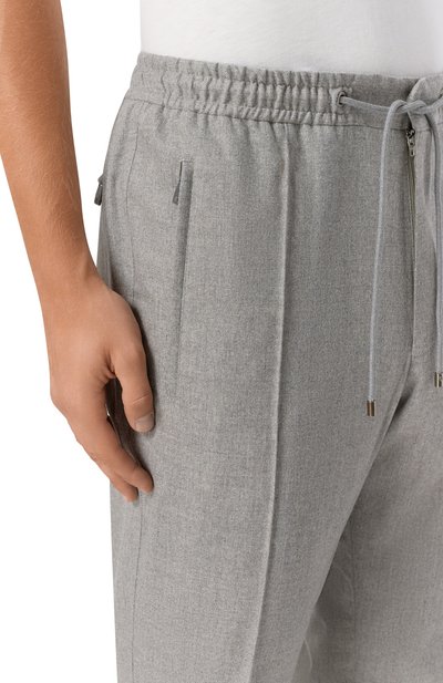 Джоггеры из шерсти и кашемира CORNELIANI, арт. 264529-2618535, фото 5