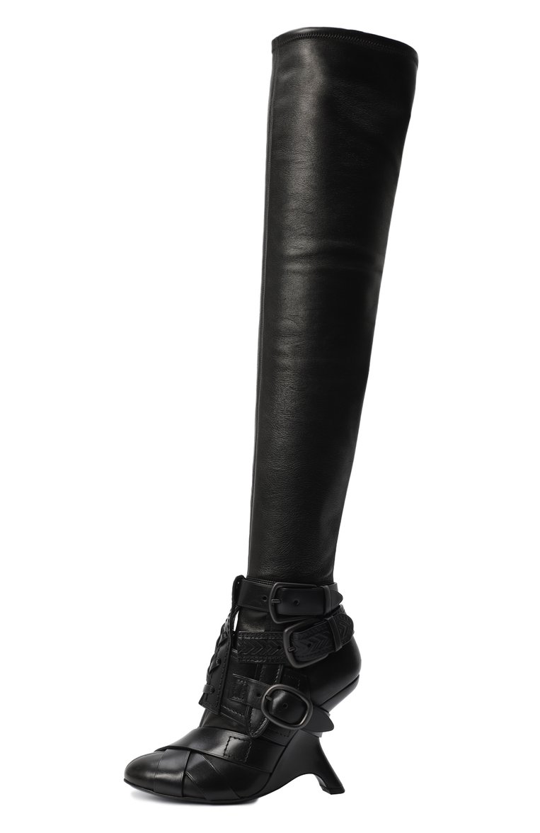 Кожаные ботфорты TOM FORD, арт. W2019T/KST, фото 1