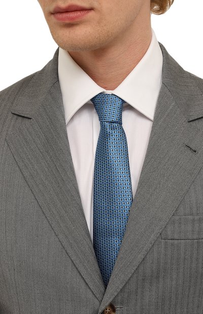  Шелковый галстук CANALI, арт. 18/HJ03767, фото 2