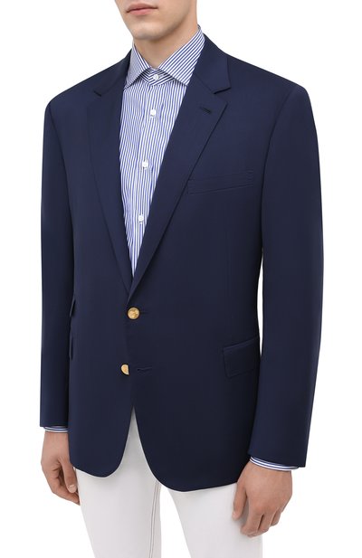 Шерстяной пиджак RALPH LAUREN, арт. 798765811, фото 3