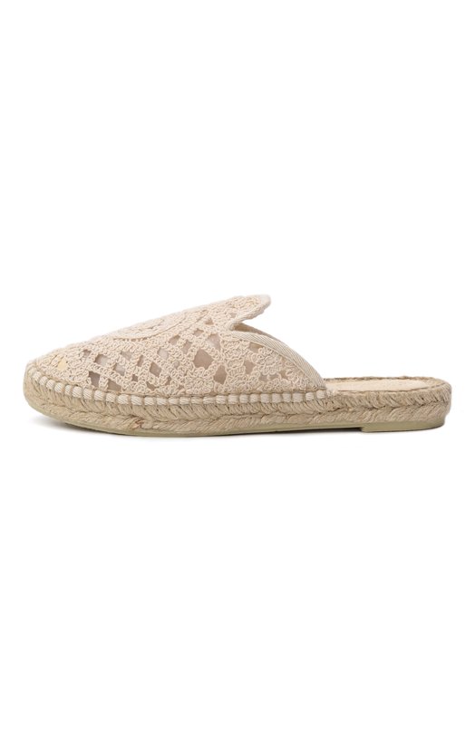 Текстильные сабо Isla MC2 Saint Barth STBA ISLA MACRAME/02109H Кремовый  STBA ISLA MACRAME/02109H Фото 4