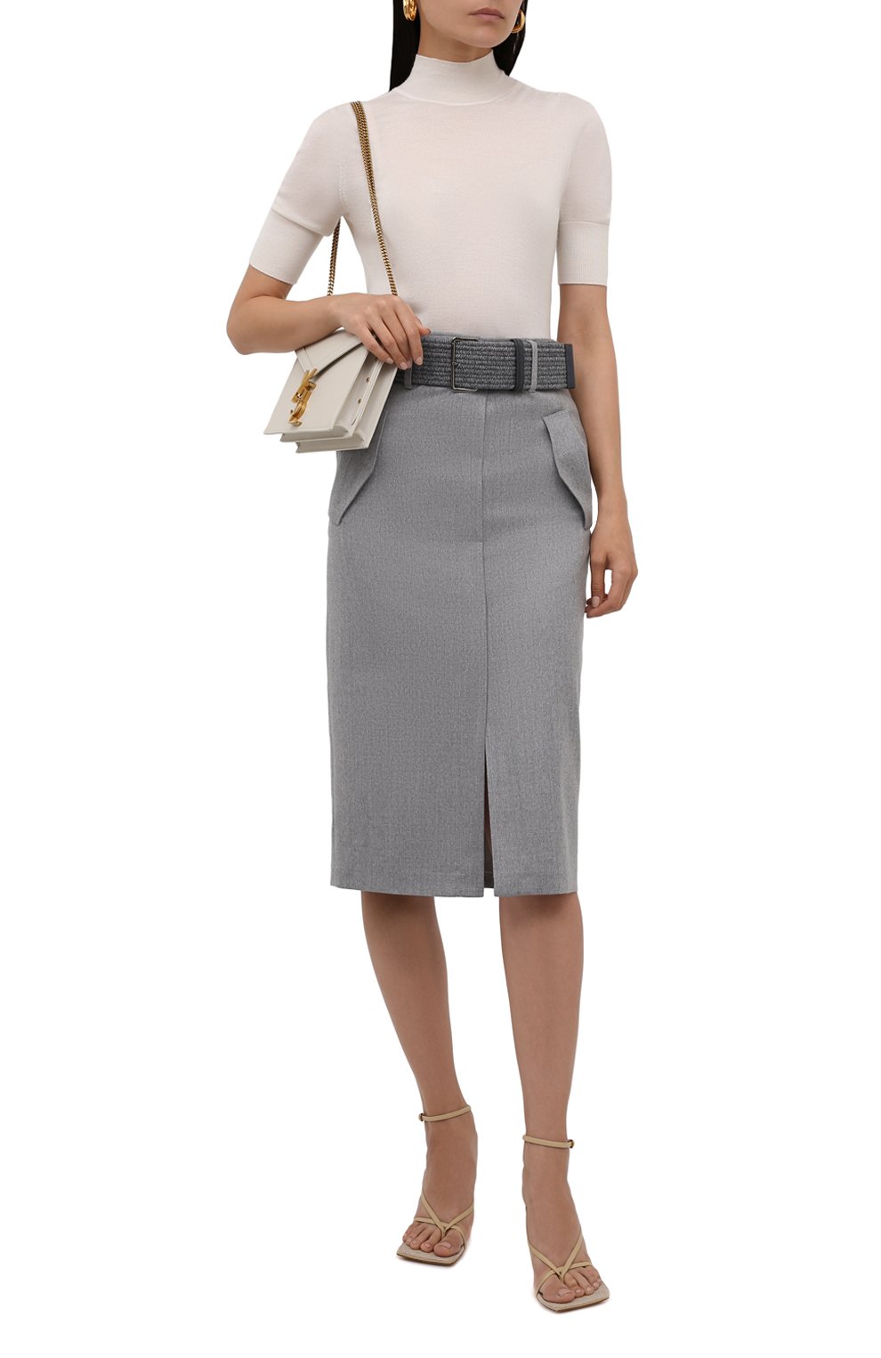 Шерстяная юбка BRUNELLO CUCINELLI, арт. ME226G3147, фото 2